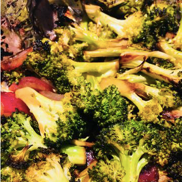 Garlic and Balsamic Grilled Broccoli