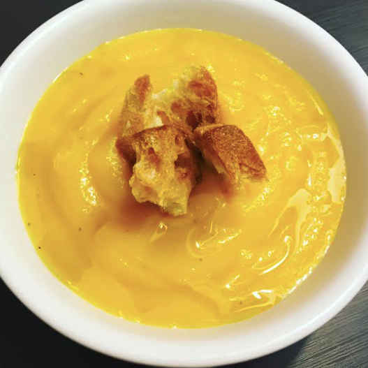 Savoury Tuscan Butternut Squash Soup