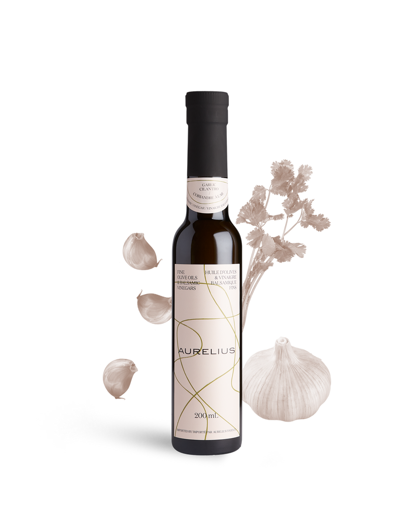 Garlic Cilantro White Balsamic Vinegar